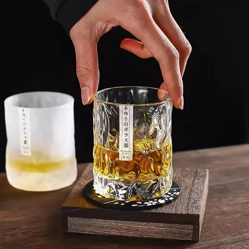 Whisky Beer And Wine - Thick Heavy Whiskey Glass Japanese Style
