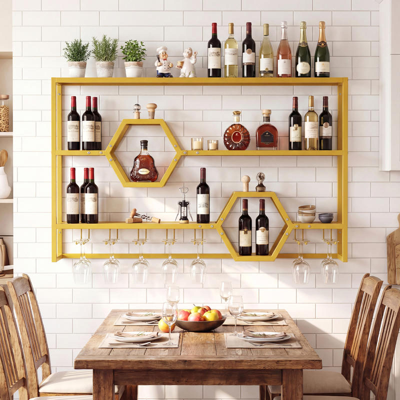 Wine Rack Wall Mount - Wall Mounted Wine Rack 47