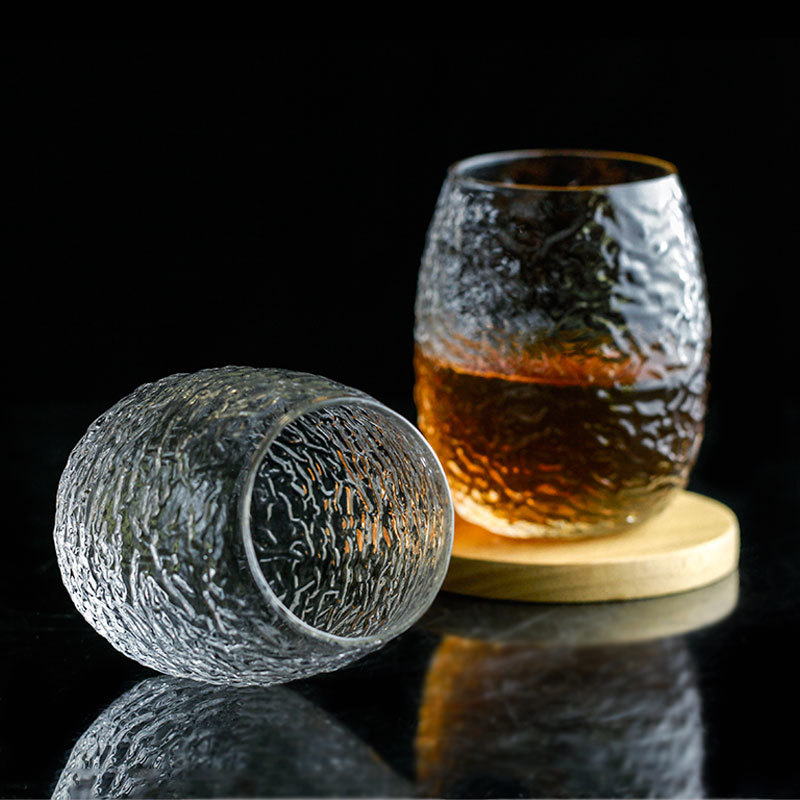 Whisky Beer And Wine - Silkworm Cocoon Hammer Pattern Manual Crystal