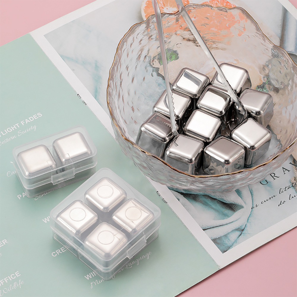 Whisky Beer And Wine - 304 Stainless Steel Natural Whiskey Stones
