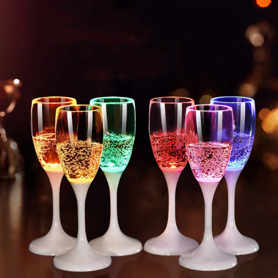 Whisky Beer And Wine - LED cup Automatic Flashing Cups Multi-color
