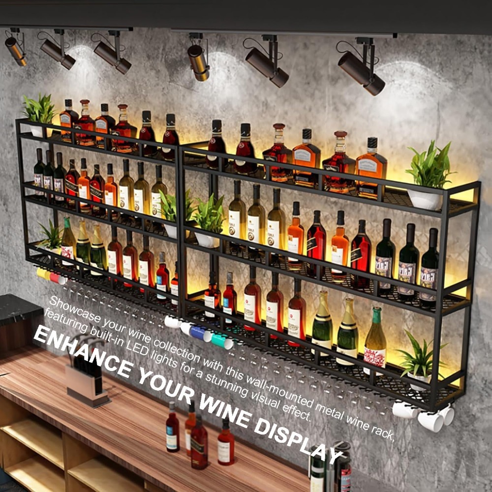 Large Heavy Duty 47in Wine Rac - Wine Rack Wall Mount のレビューと価格