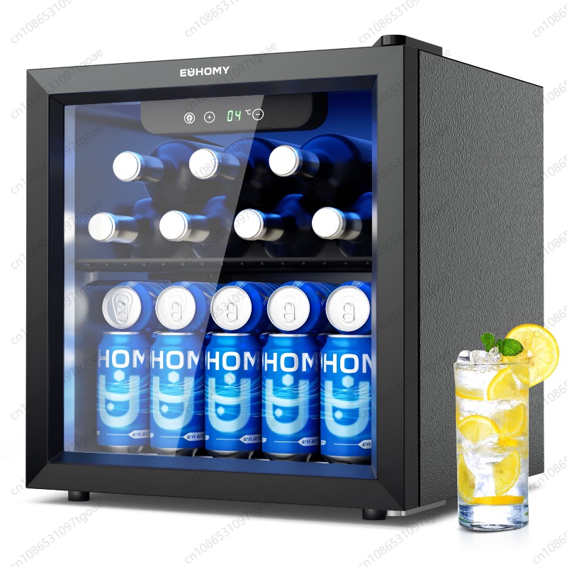 EUHOMY Mini Fridge Portable Co - Wine Beer Fridge Small のレビューと価格