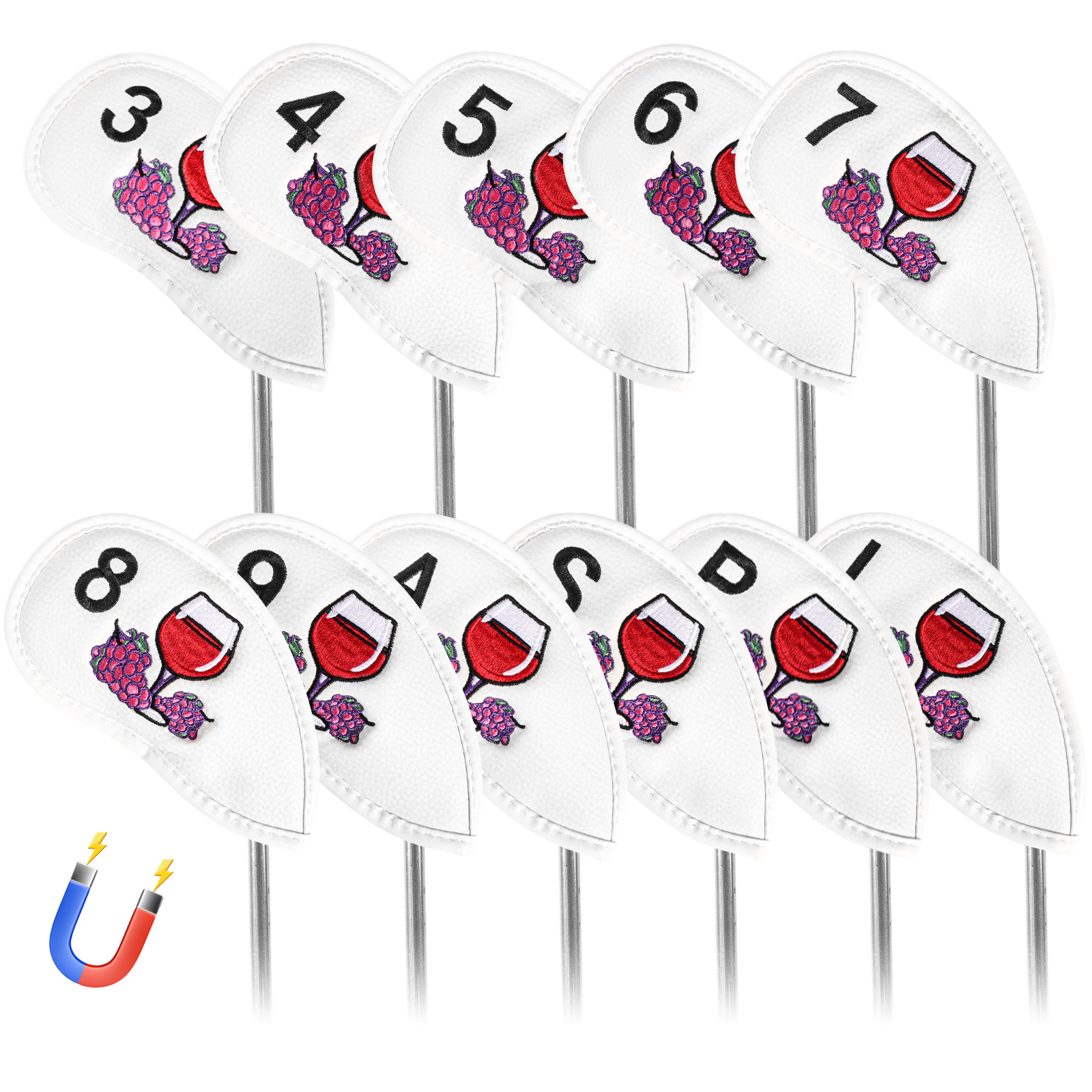 Magnetic Golf Club Head Covers - Wine & Beer Quito のレビューと価格