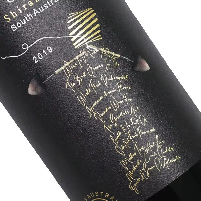 Custom Logo Wine Label Sticker - Whisky Beer And Wine のレビューと価格