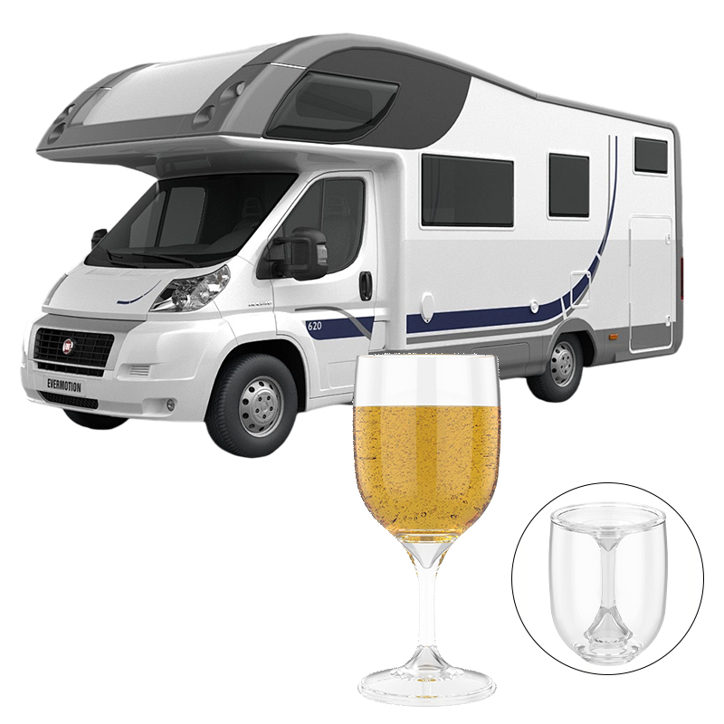 RV Portable Wine Glass Goblet  - Wine & Beer Quito のレビューと価格