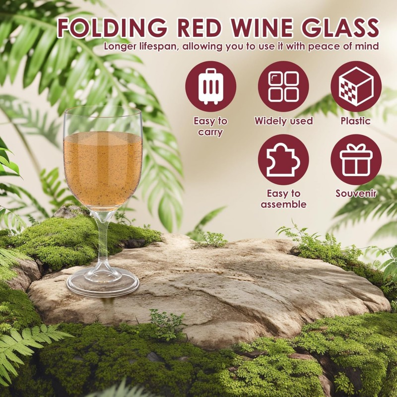 RV Portable Wine Glass Goblet  - Wine & Beer Quito のレビューと価格