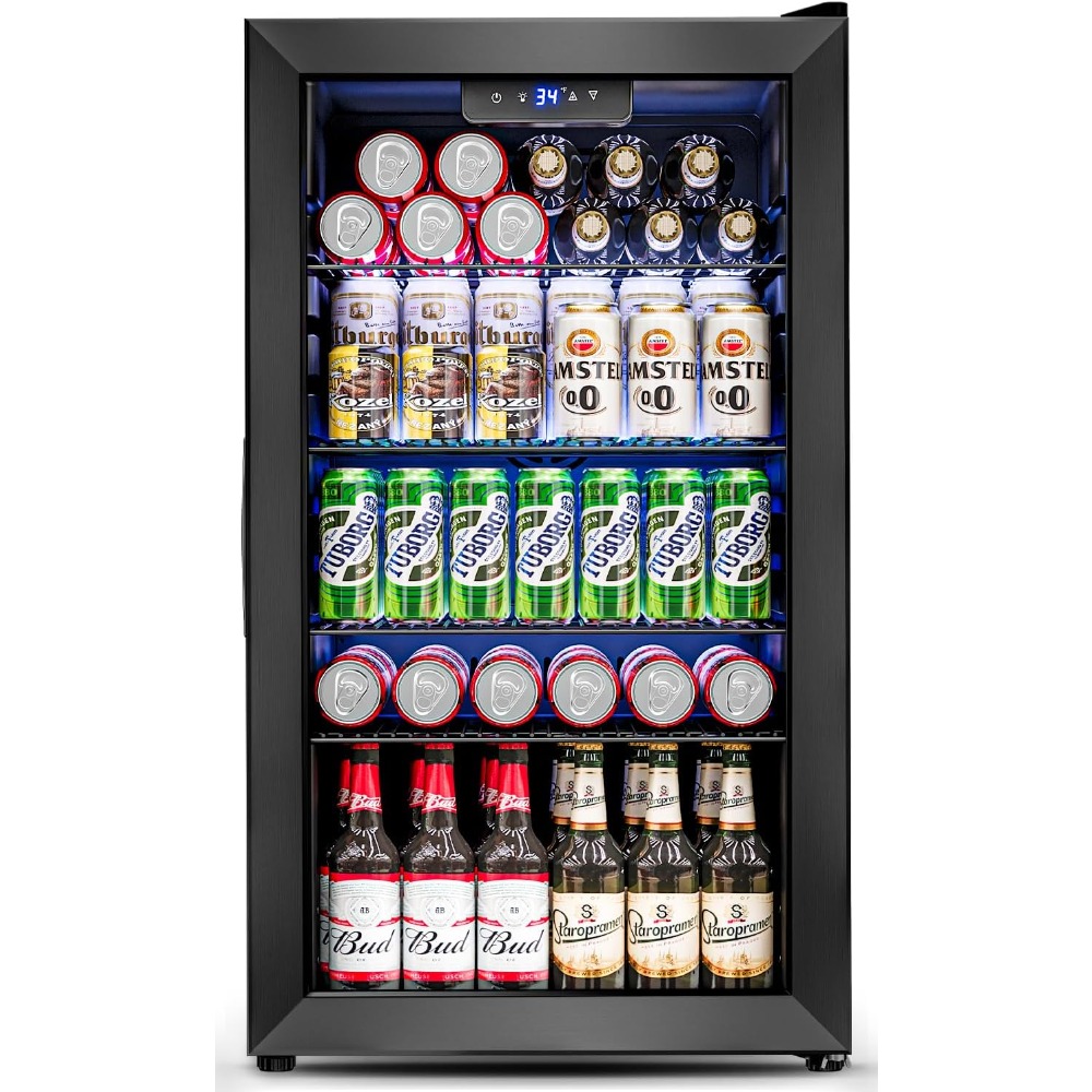 US Shipping Mini Fridge 3.2 Cu - Wine Beer Fridge Small のレビューと価格