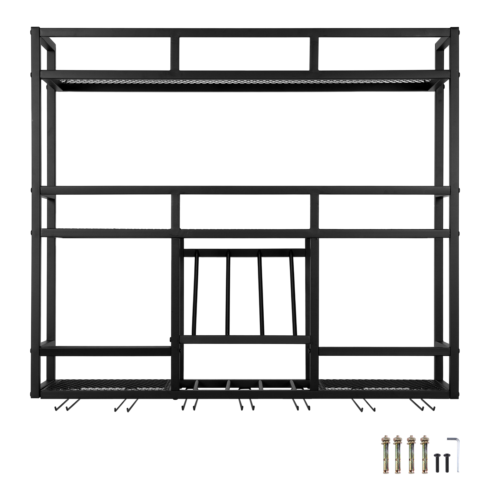 3 Tiers Floating Wine Bottle S - Wine Rack Wall Mount のレビューと価格