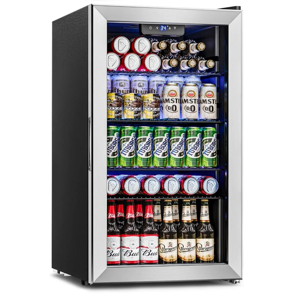 Beverage Refrigerator Cooler - - Wine Beer Fridge Small のレビューと価格
