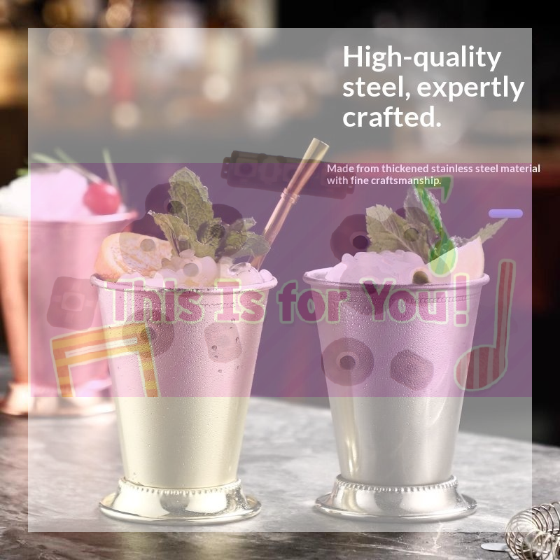 【MA】Stainless Steel Mint Julep - Wine Beer Mix のレビューと価格