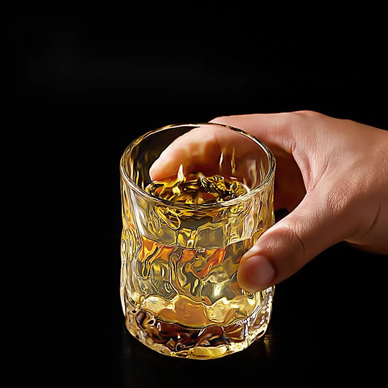 Thick Heavy Whiskey Glass Japa - Whisky Beer And Wine のレビューと価格