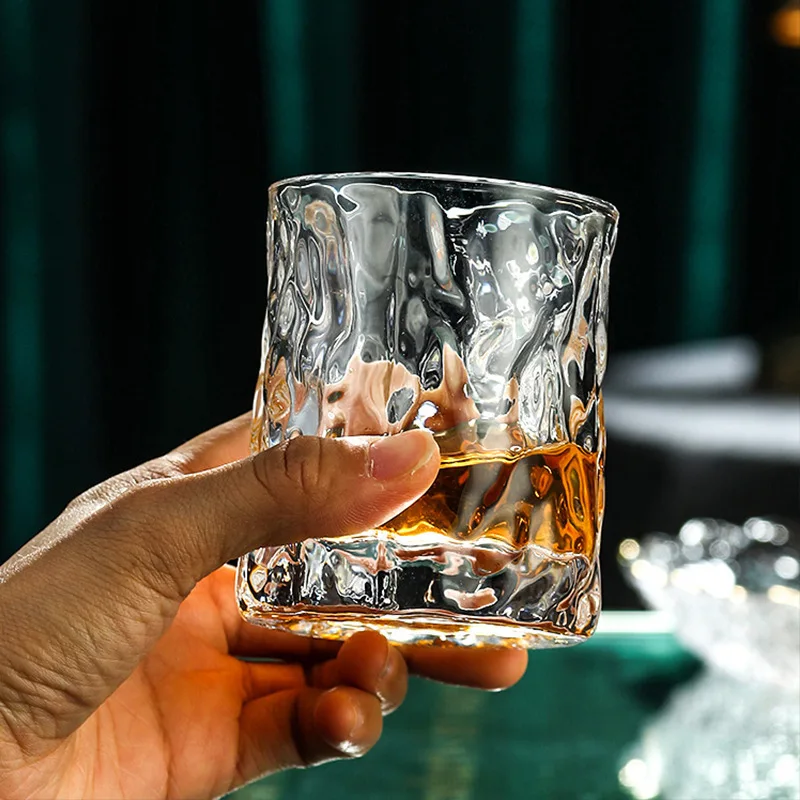 Thick Heavy Whiskey Glass Japa - Whisky Beer And Wine のレビューと価格