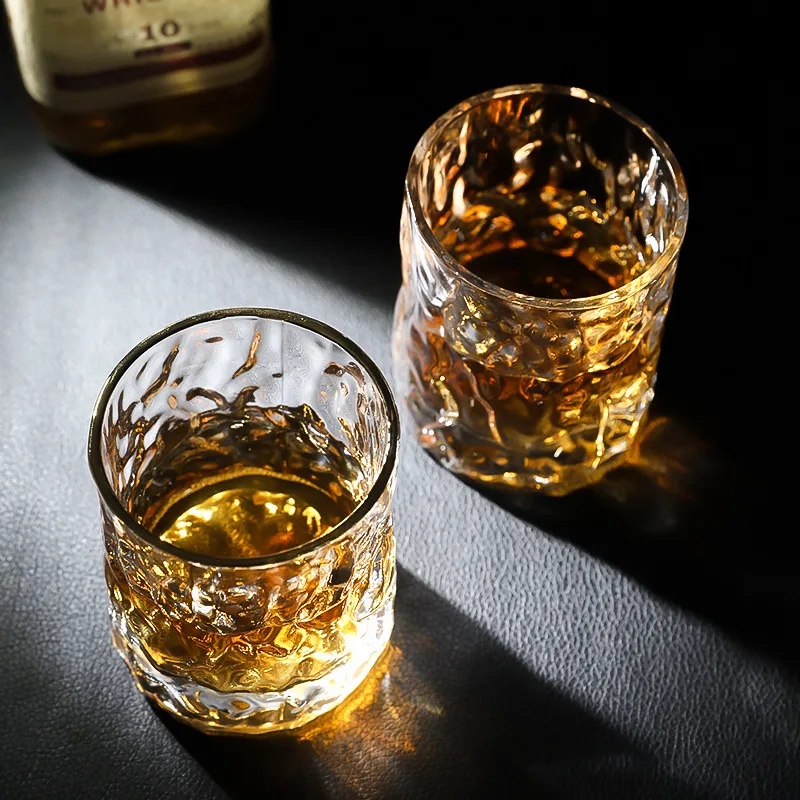 Thick Heavy Whiskey Glass Japa - Whisky Beer And Wine のレビューと価格