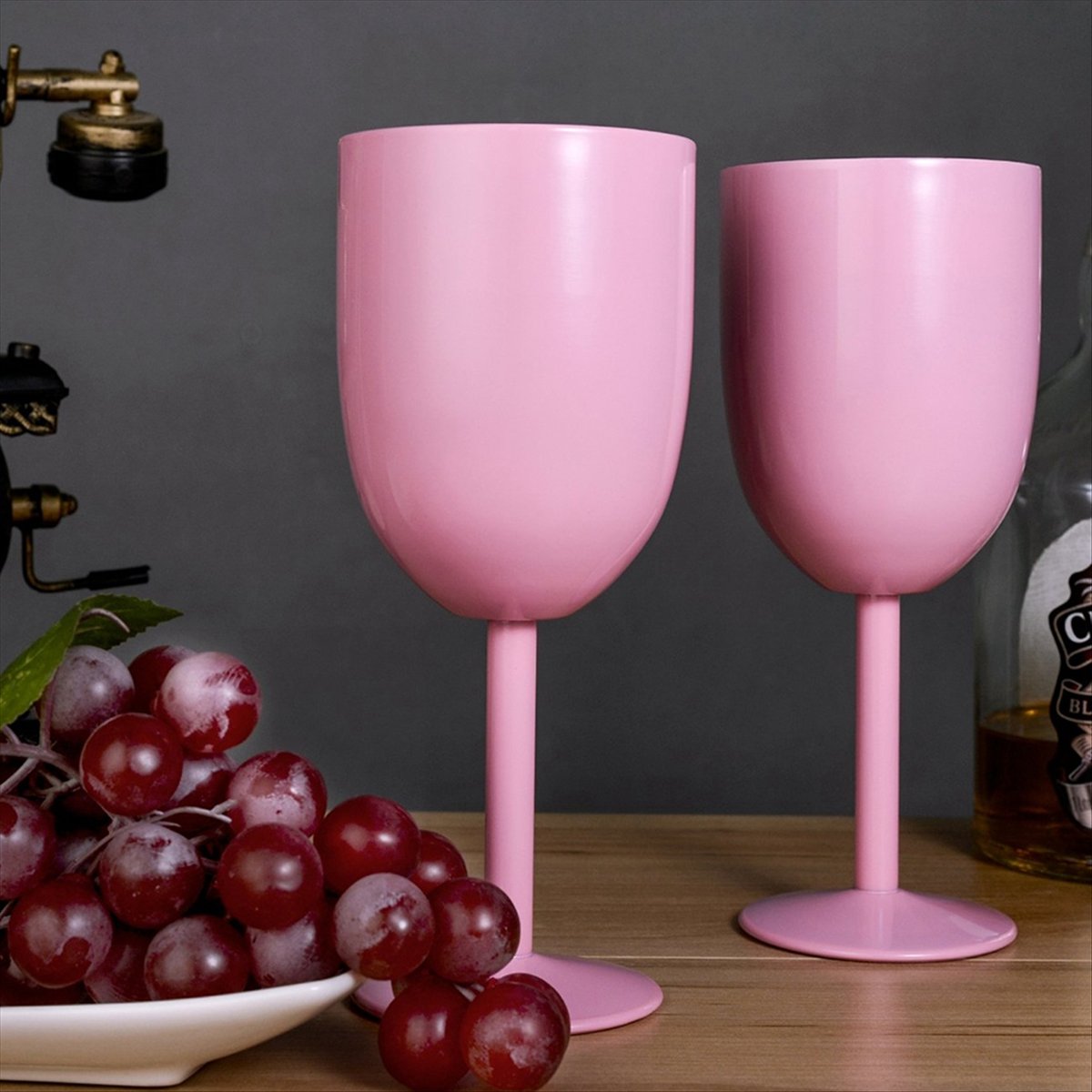 2PCS Insulated Pink Wine Glass - Wine & Beer Quito のレビューと価格