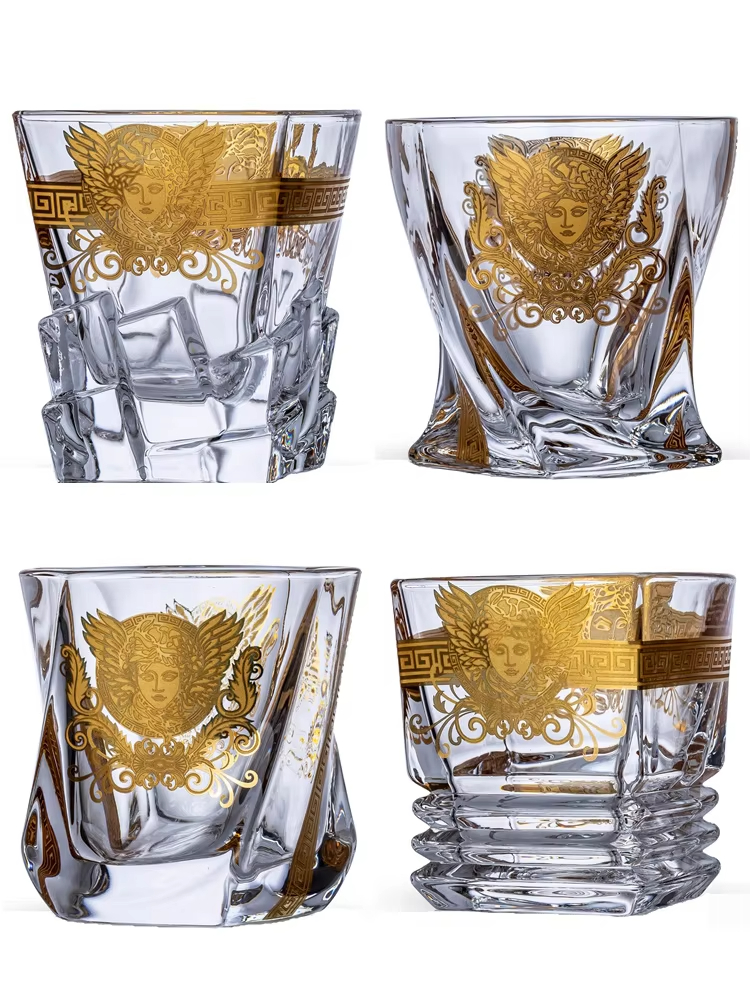 Medusa Gold Head Painted Whisk - Whisky Beer And Wine のレビューと価格