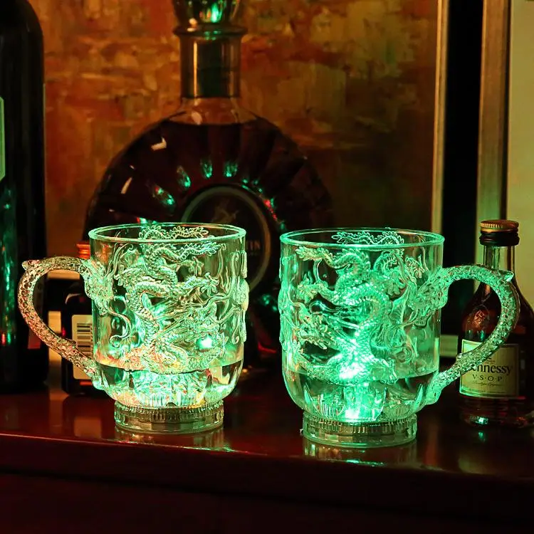 LED Flash Magic Color Changing - Whisky Beer And Wine のレビューと価格