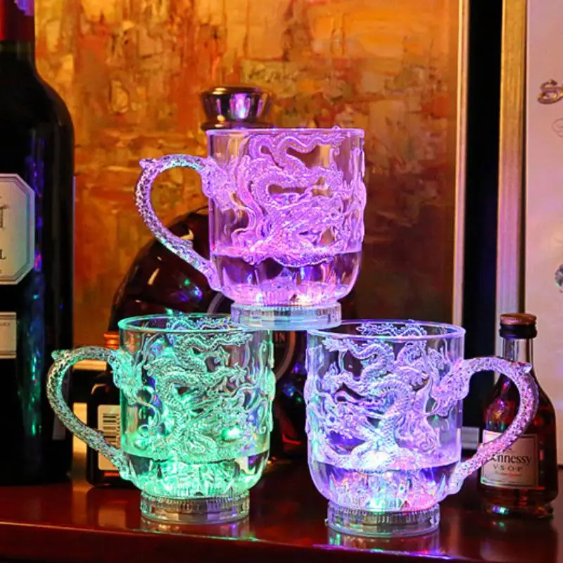 LED Flash Magic Color Changing - Whisky Beer And Wine のレビューと価格
