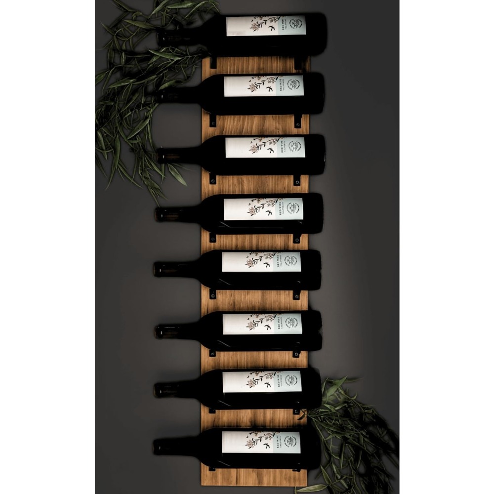 Wall Mounted Wine Rack for 8 B - Wine Rack Wall Mount のレビューと価格