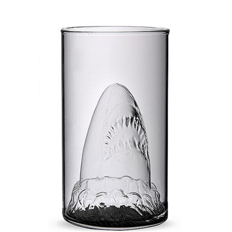 300ml Shark Drinking Double Gl - Whisky Beer And Wine のレビューと価格