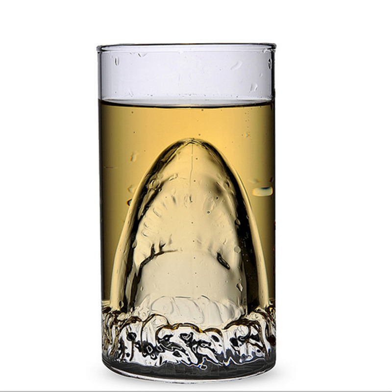 300ml Shark Drinking Double Gl - Whisky Beer And Wine のレビューと価格