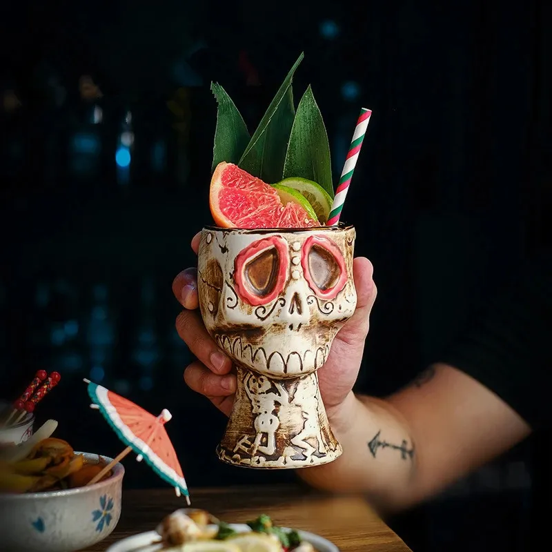 480ml Halloween Party Skull Co - Wine Beer Mix のレビューと価格
