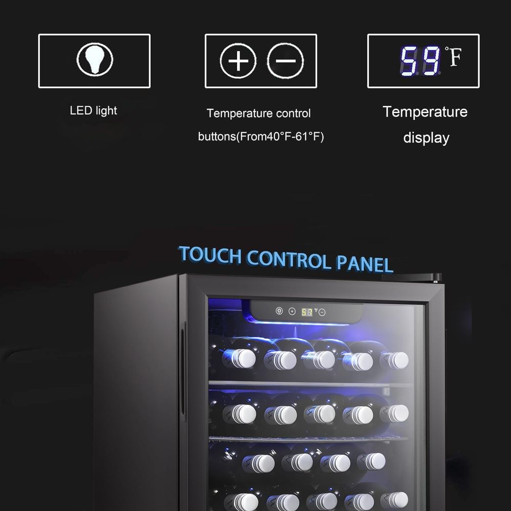 16 Bottle Wine Cooler Cabinet  - Wine Beer Fridge Small のレビューと価格