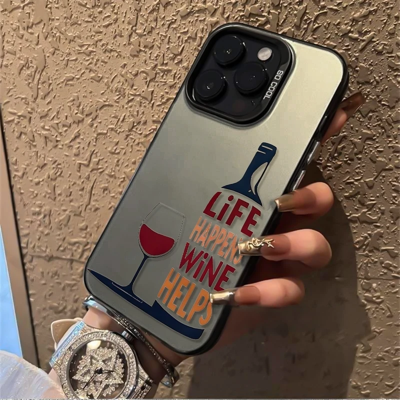 Funny Wine Quote Phone Case fo - Wine & Beer Quito のレビューと価格