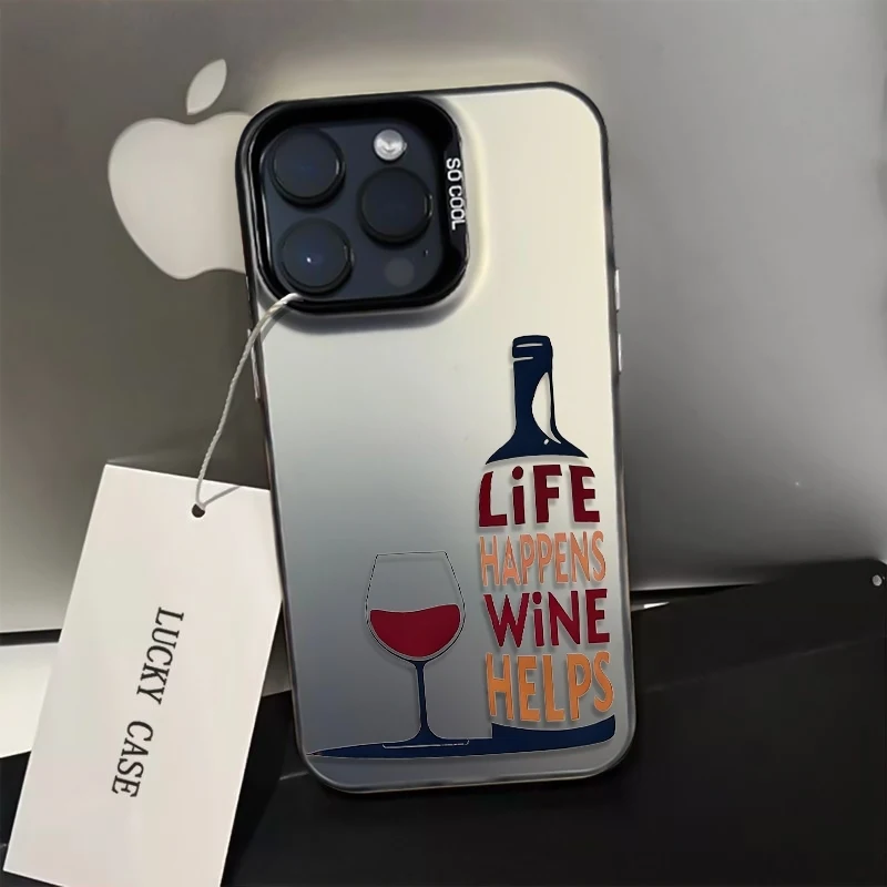 Funny Wine Quote Phone Case fo - Wine & Beer Quito のレビューと価格