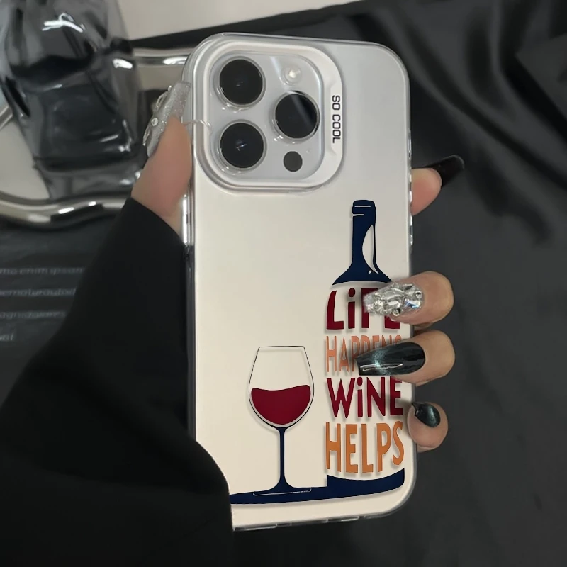 Funny Wine Quote Phone Case fo - Wine & Beer Quito のレビューと価格