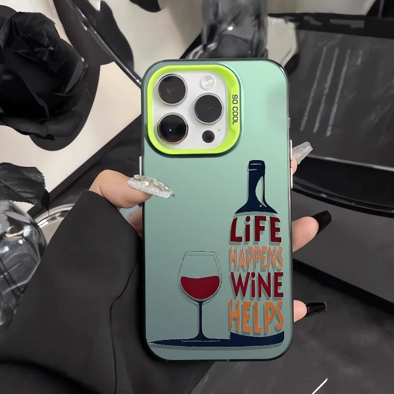 Funny Wine Quote Phone Case fo - Wine & Beer Quito のレビューと価格