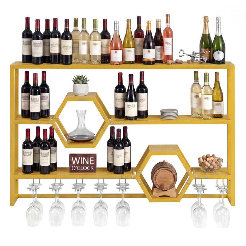 Wall Mounted Wine Rack 47