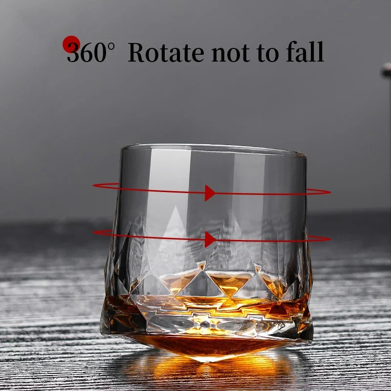 Creative Diamond Whiskey Glass - Whisky Beer And Wine のレビューと価格