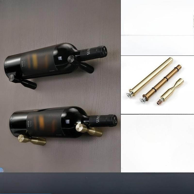2 Pairs Wall-mounted Wine Rack - Wine Rack Wall Mount のレビューと価格