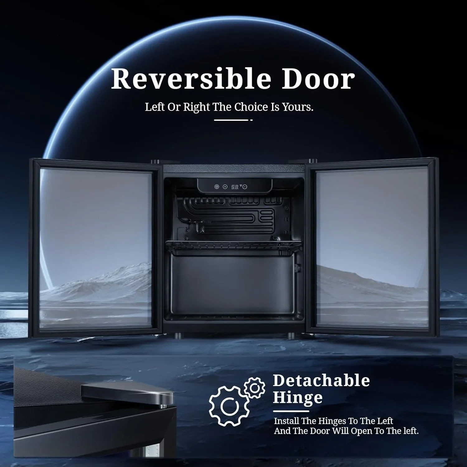 Mini Wine Cooler Fridge - 12 B - Wine Beer Fridge Small のレビューと価格