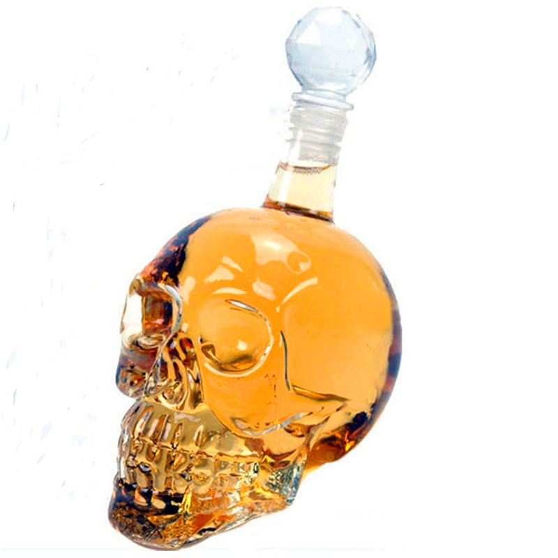 Creative Skull Head Decanter C - Whisky Beer And Wine のレビューと価格