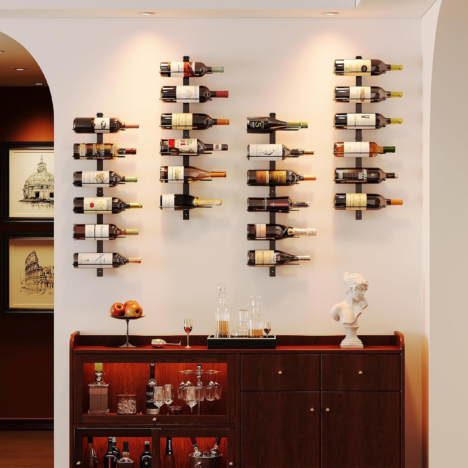 Modular Wall Mounted Wine Rack - Wine Rack Wall Mount のレビューと価格