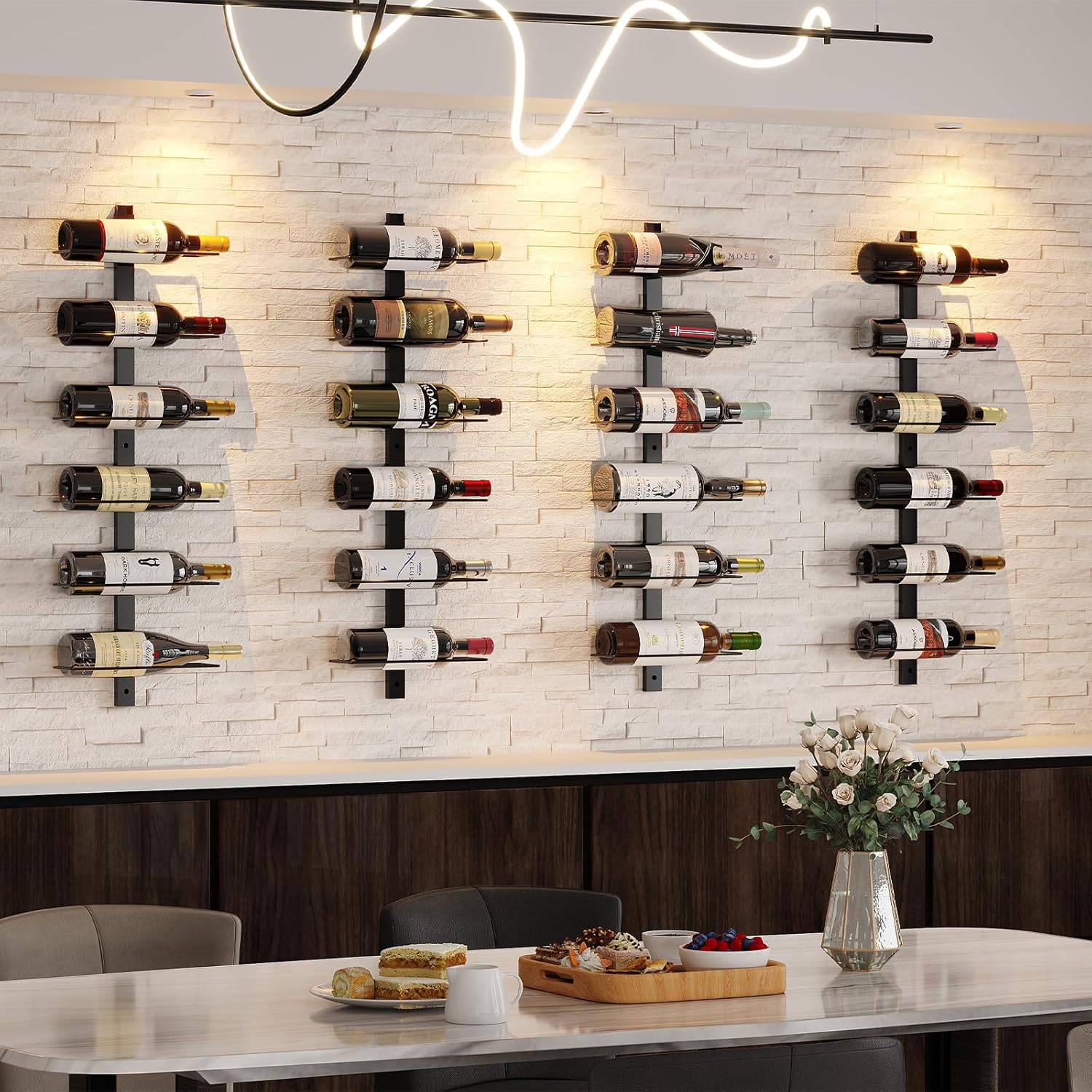 Modular Wall Mounted Wine Rack - Wine Rack Wall Mount のレビューと価格