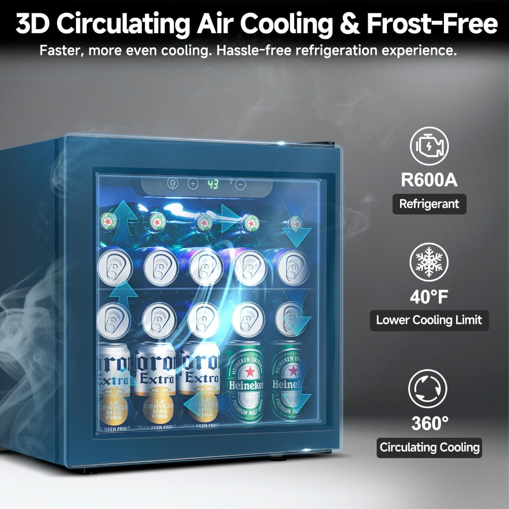 Beverage Refrigerator Cooler - - Wine Beer Fridge Small のレビューと価格