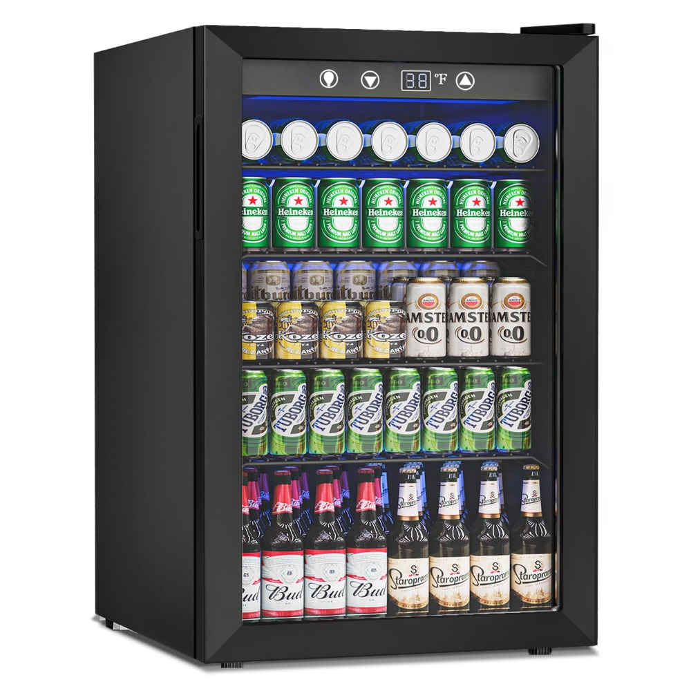 145 Can Beverage Refrigerator  - Wine Beer Fridge Small のレビューと価格
