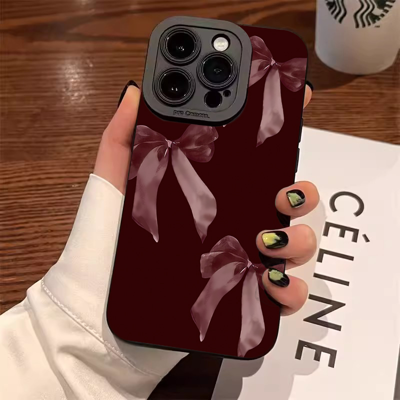 Wine Red Bowknot Pattern Soft  - Wine & Beer Quito のレビューと価格