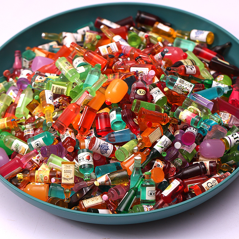 20Pcs Mixed Mini Resin Simulat - Wine Beer Mix のレビューと価格