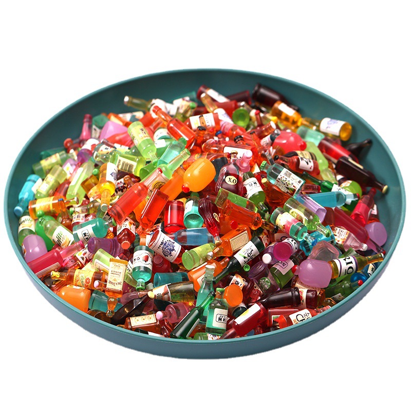 20Pcs Mixed Mini Resin Simulat - Wine Beer Mix のレビューと価格