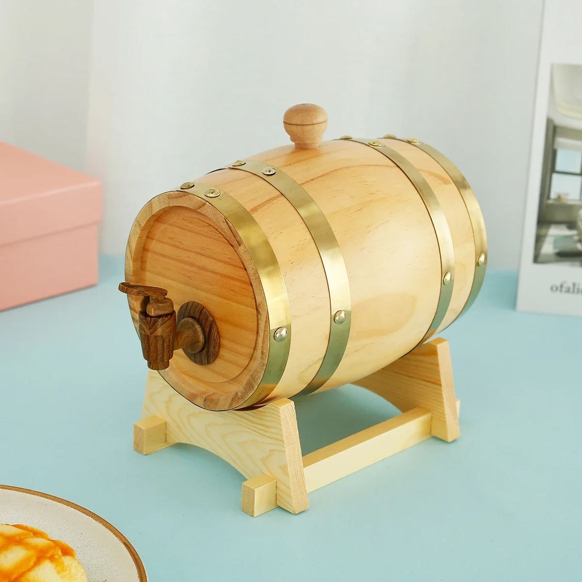 1.5L Wood Barrel Vintage Oak B - Whisky Beer And Wine のレビューと価格