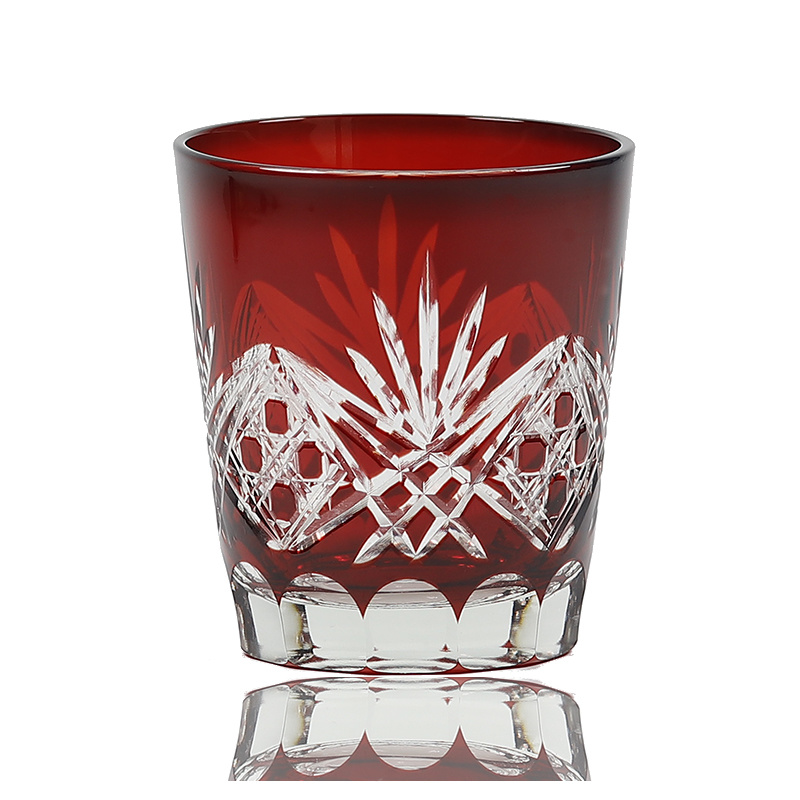 Red Edo Crystal Whisky Glass J - Whisky Beer And Wine のレビューと価格