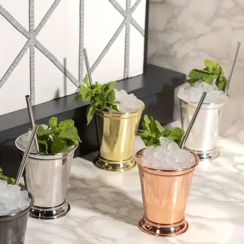Stainless Steel Mint Julep Mug - Wine Beer Mix のレビューと価格