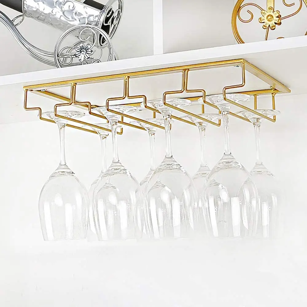 Wine Glass Hanger Rack for Bar - Wine Rack Wall Mount のレビューと価格