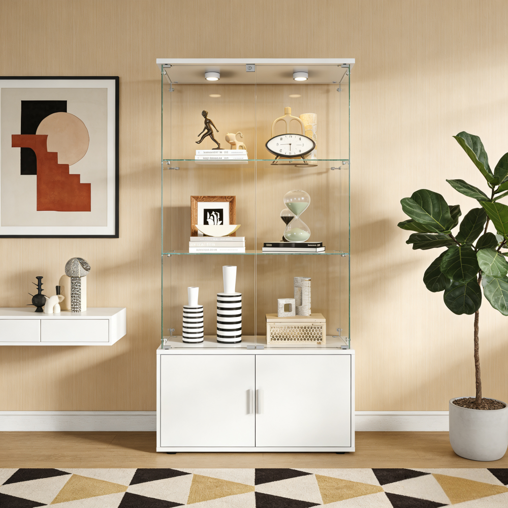 White Double-door 4-Layer Stor - Wine & Beer Quito のレビューと価格
