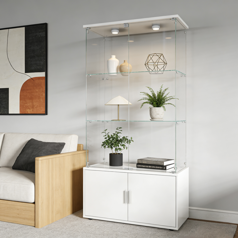 White Double-door 4-Layer Stor - Wine & Beer Quito のレビューと価格