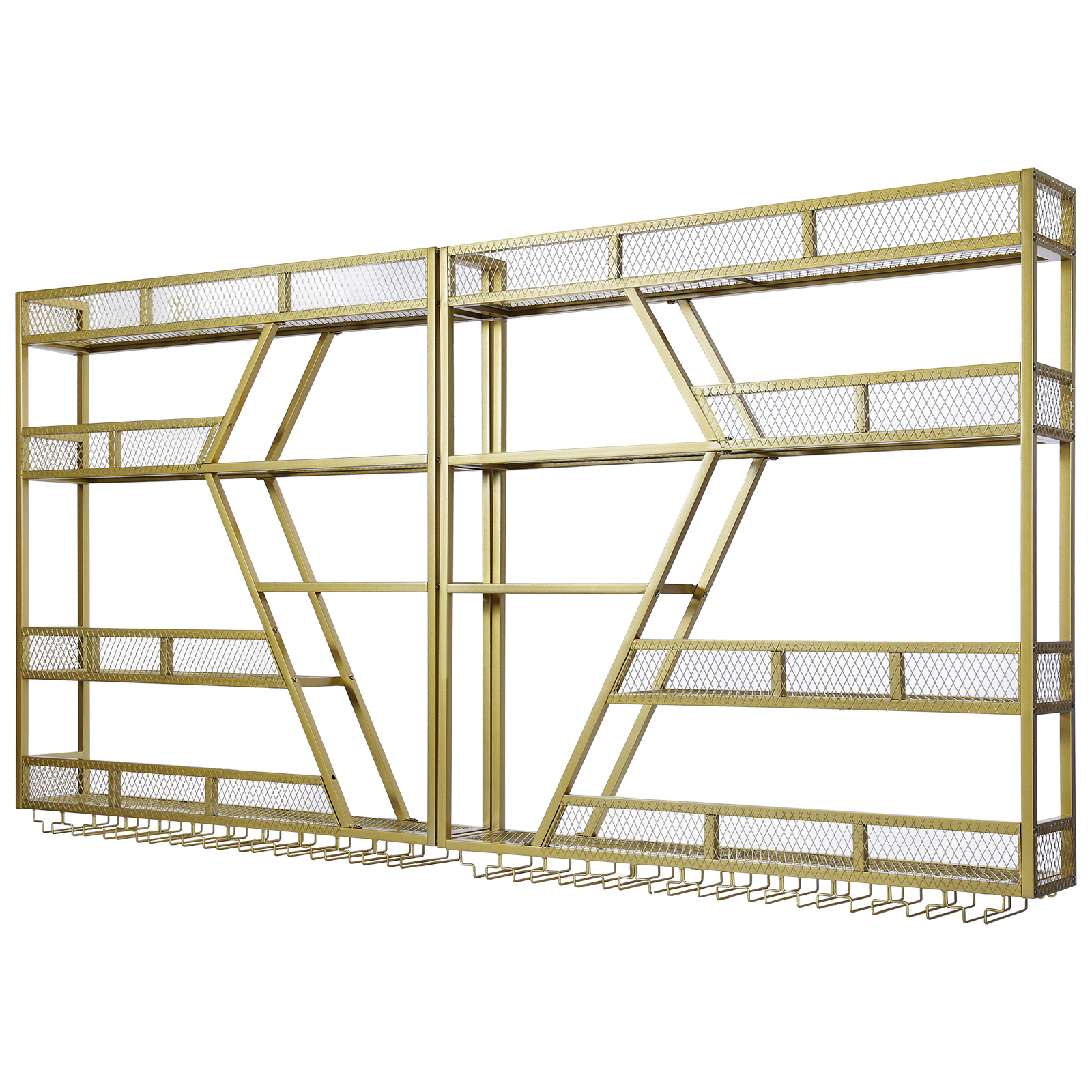 Metal Wine Storage Rack Wall M - Wine Rack Wall Mount のレビューと価格